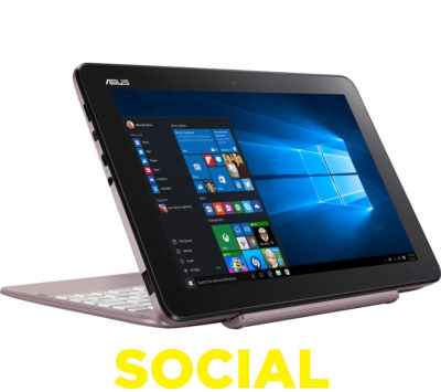 ASUS Transformer Book T101HA 10.1 2 in 1 - Pink ASUS Transformer Book T101HA 10.1 2 in 1 - Pink